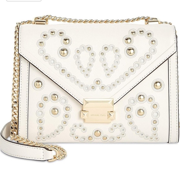 Michael Kors Handbags - Michael Kors Whitney Leather Shoulder Bag